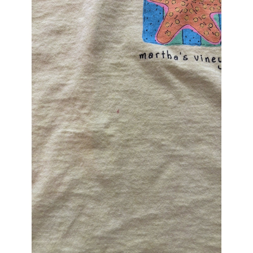 Vintage Fresh Produce Martha's Vineyard Crop Tank Top Boxy OS Measures S/M - Picture 3 of 7